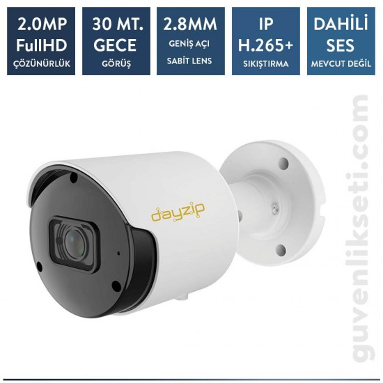 Dayzip DZ-2530 2MP IP Bullet Kamera